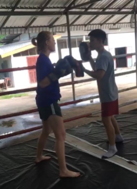 A screen grab from a video of Changsen training me on a specific set. Unfortunately, uploading videos is only a premium feature on WordPress.